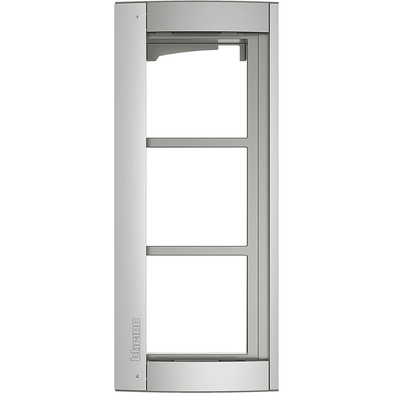 [BTI-350231] Bticino 350231 - Châssis et cadre support Sfera New 3 modules Allmetal