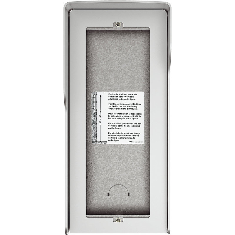 [BTI-350631] Bticino 350631 - Boîtier mural Sfera New 3 modules Allmetal