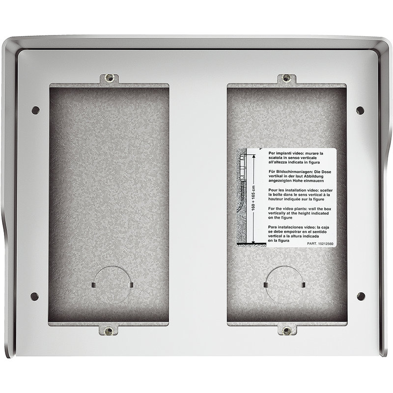[BTI-350641] Bticino 350641 - Boîtier mural Sfera New 4 modules Allmetal