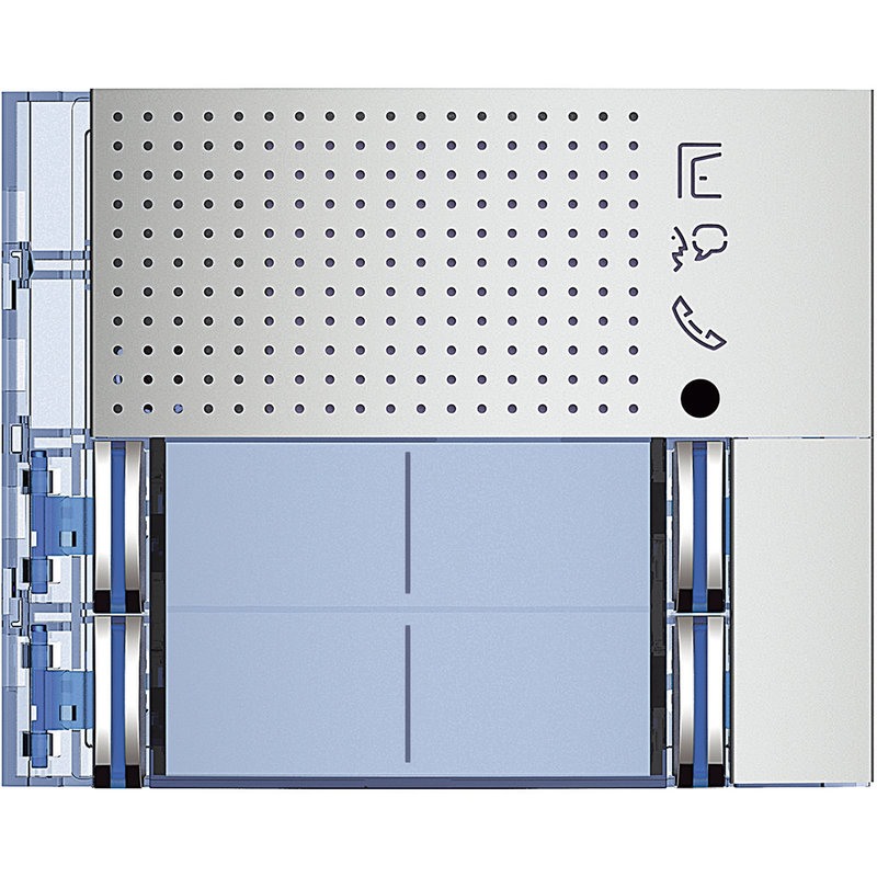 [BTI-351181] Bticino 351181 - Façade Sfera New pour module électronique audio 4 appels sur 2 rangées Allmetal