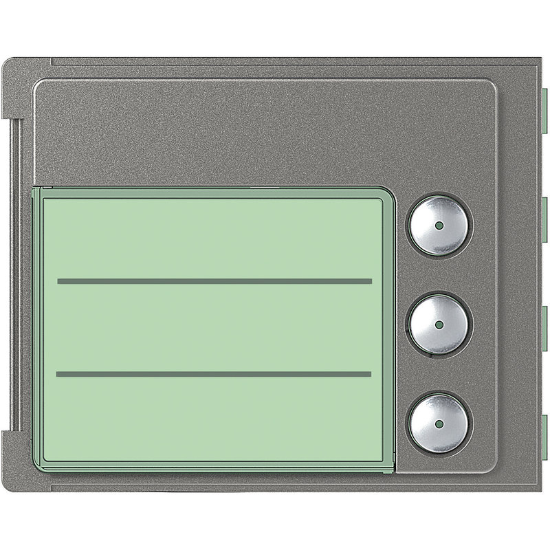 [BTI-352035] Bticino 352035 - Façade Sfera Robur pour module électronique audio 3 appels