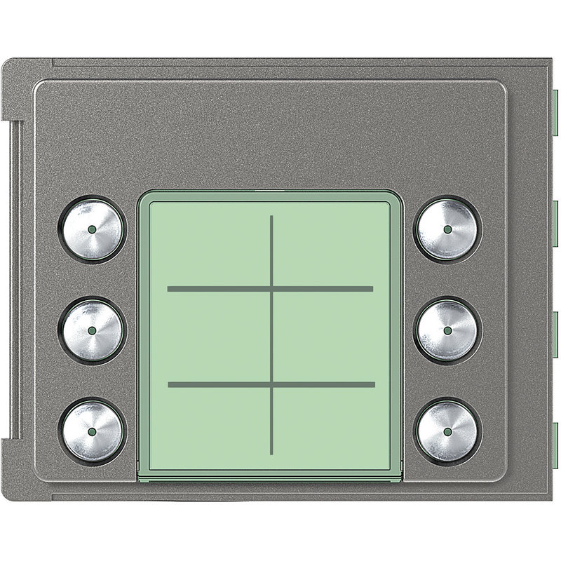 [BTI-352165] Bticino 352165 - Façade Sfera Robur pour module électronique audio 6 appels sur 2 rangées