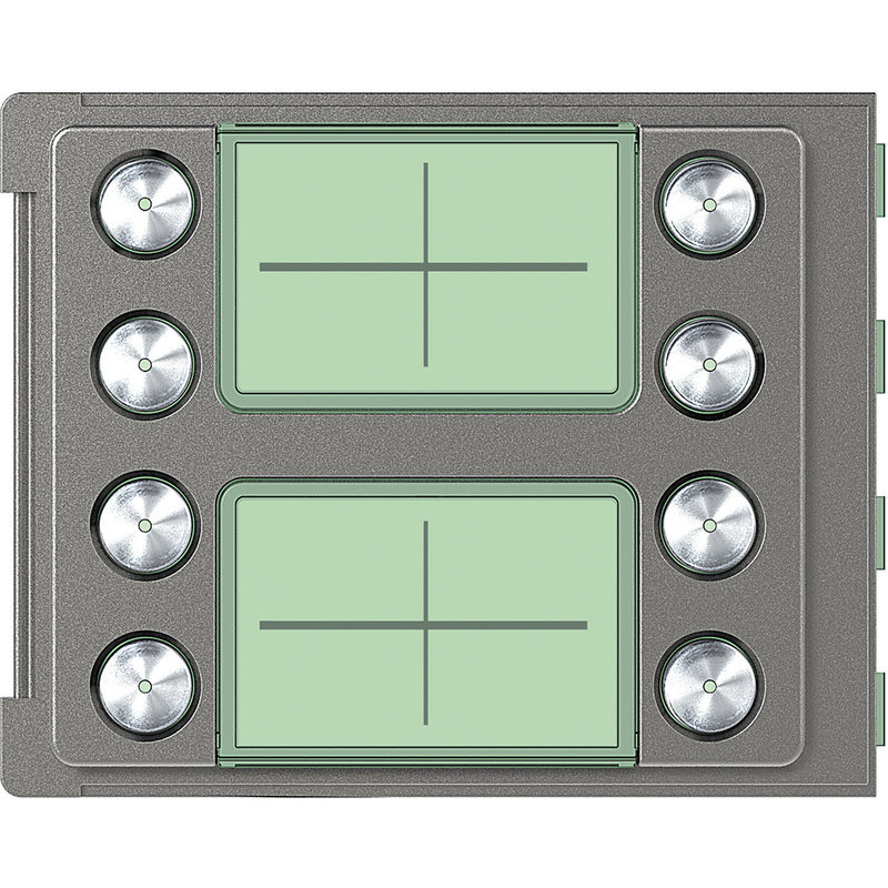 [BTI-352185] Bticino 352185 - Façade Sfera Robur pour module électronique audio 8 appels sur 2 rangées