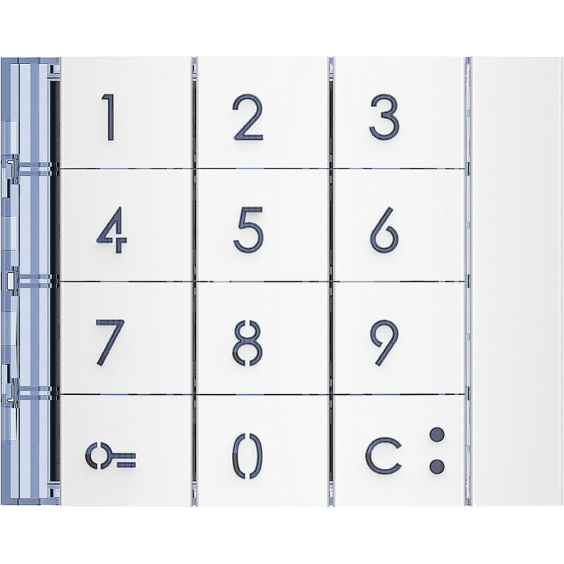 [BTI-353002] Bticino 353002 - Façade Sfera New pour module électronique clavier Allwhite
