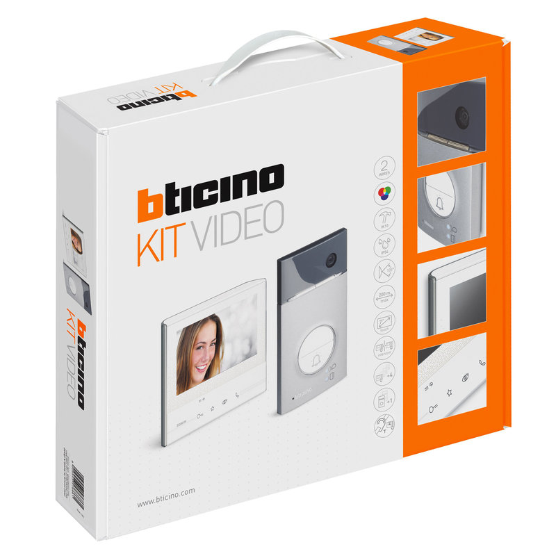 [BTI-BT363511] Bticino BT363511 - Kit visiophone tactile Classe300 Basique pour villa