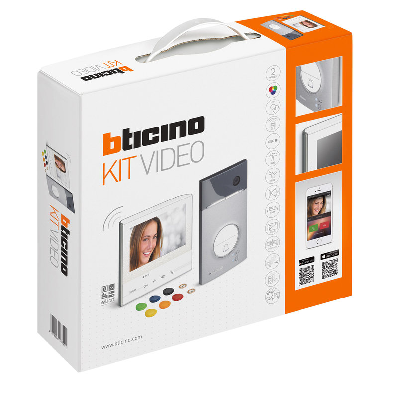 [BTI-BT363911] Bticino BT363911 - Kit villa visiophone Classe300X connecté avec journal visites et contrôle accès