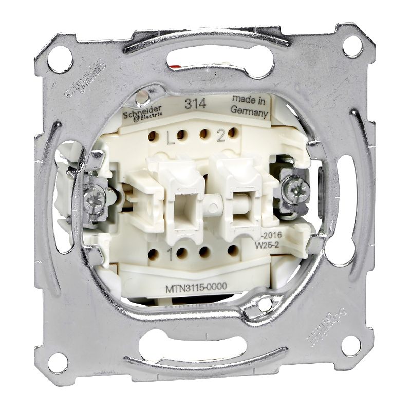 D-Life - interrupteur double allumage - 10A - méca MTN3115-0000