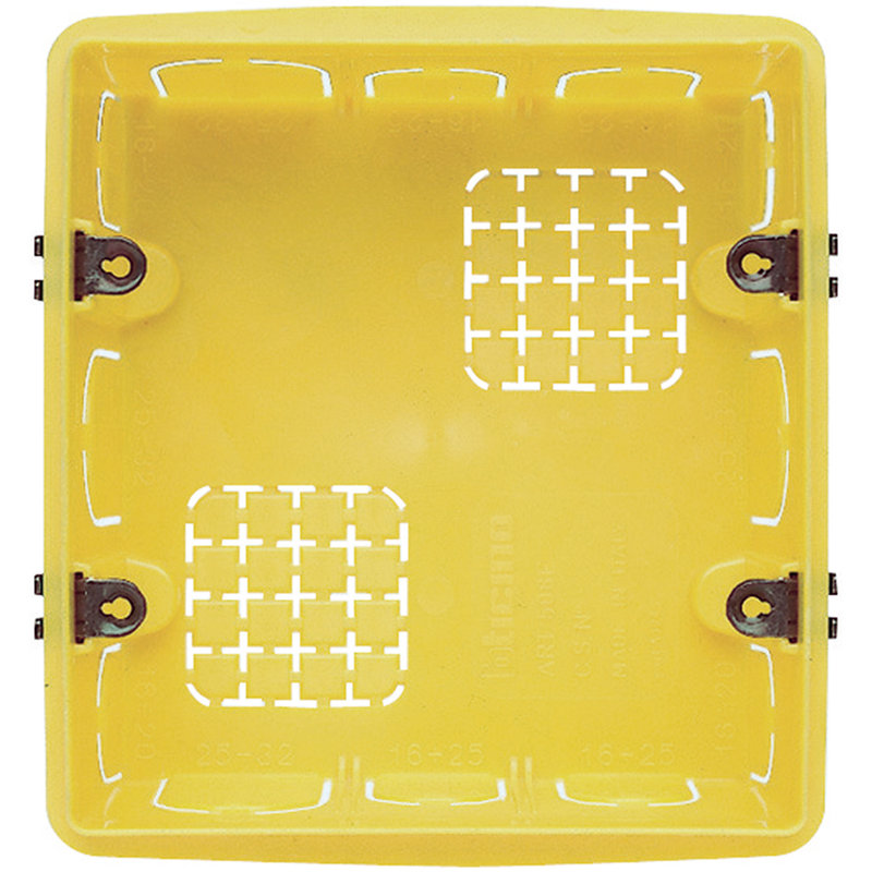 [BTI-506E] Bticino 506E - Boîte d'encastrement pour maçonnerie 3+3 modules - profondeur 50mm