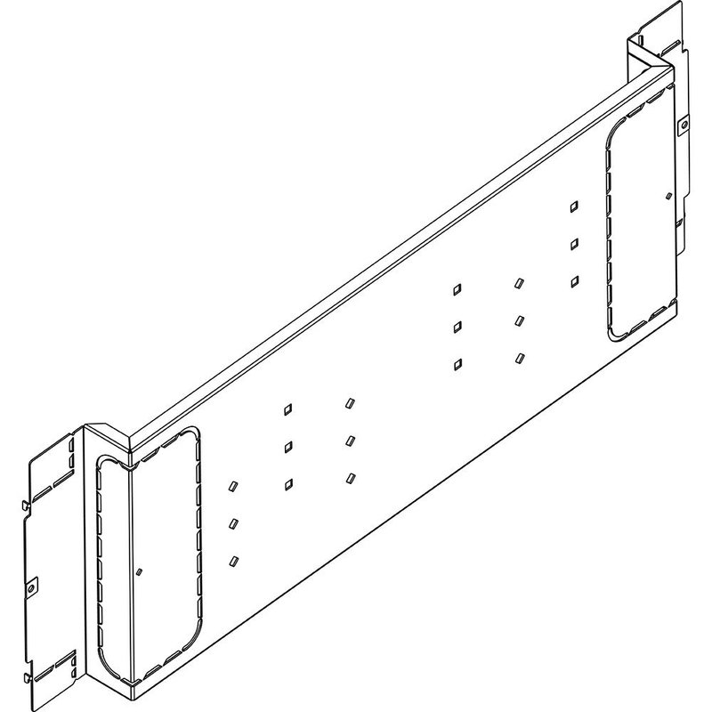 [BTI-BT9741P/04] Bticino BT9741P/04 - Platine perforée DPX³630 hauteur 400mm - 36 modules