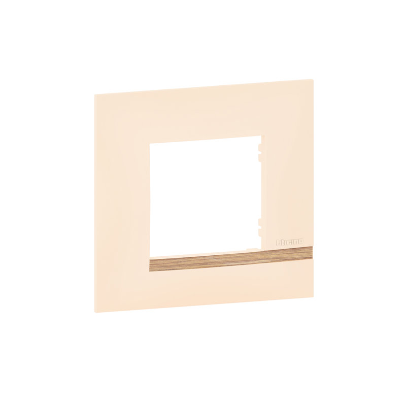 [BTI-BTAL9SA1] Bticino BTAL9SA1 - Plaque Altège Collection Déco 1 poste finition Sable