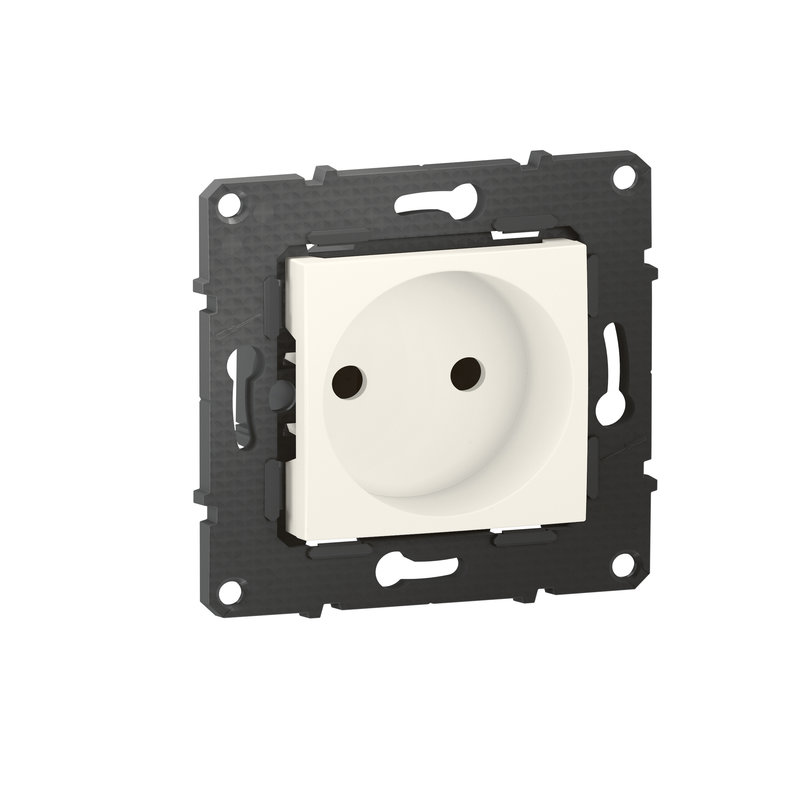 [BTI-BTAL20DD] Bticino BTAL20DD - Prise de courant sans terre Altège 16A - finition Neige