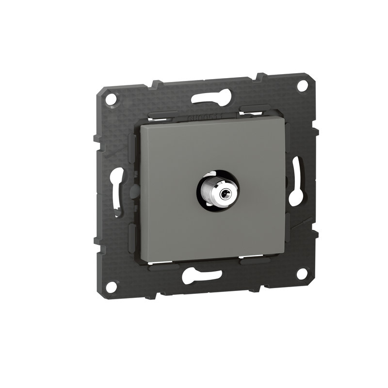 [BTI-BTAL41CD] Bticino BTAL41CD - Prise télévision simple type F à visser Altège - finition Nuage
