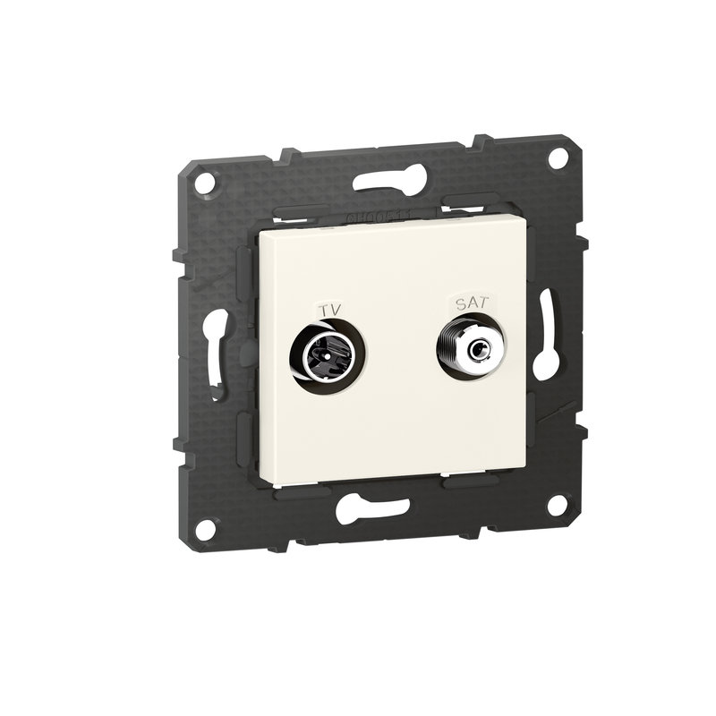 [BTI-BTAL43DD] Bticino BTAL43DD - Prise TV-SAT Altège adaptée à la réception satellite - finition Neige