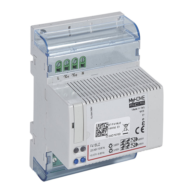 [BTI-F418U2] Bticino F418U2 - Actionneur variateur modulaire universel MyHOME_Up - 4 modules