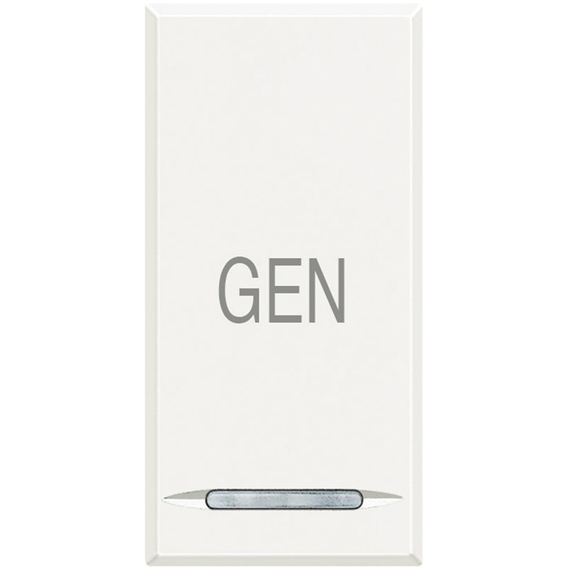 [BTI-HD4915AC] Bticino HD4915AC - Manette Axolute symbole GEN 1 module - White