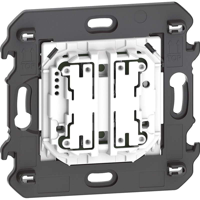 [BTI-BTK4003DCW] Bticino BTK4003DCW - Commande double sans fil Living Now with Netatmo pour éclairage - 2 modules