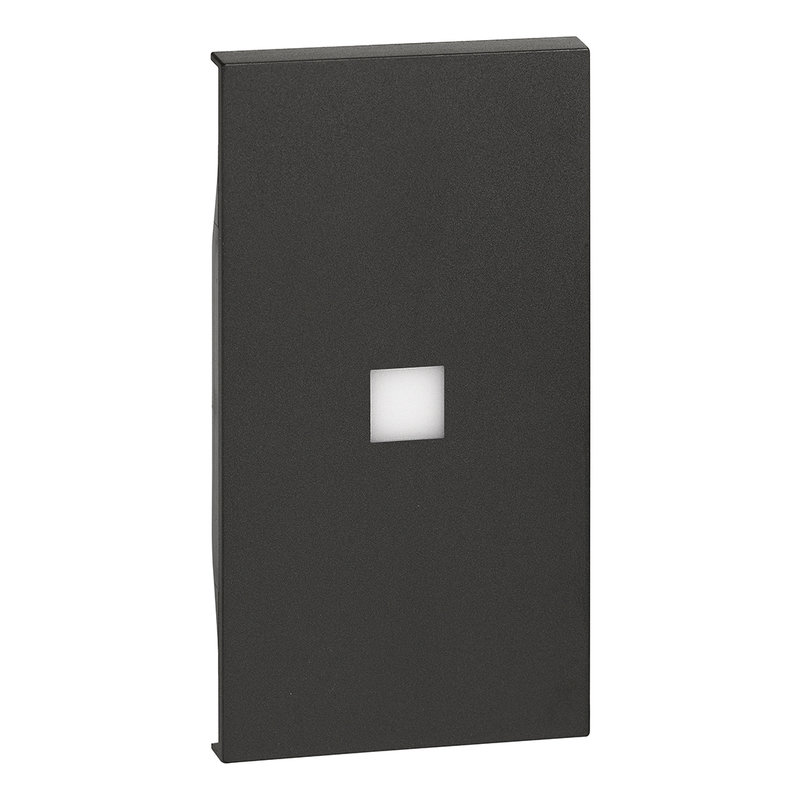 [BTI-BTKG01M2X] Bticino BTKG01M2X - Enjoliveur Living Now pour forte intensité lumineuse 2 modules - noir