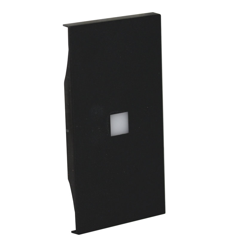 [BTI-BTKG01MH2X] Bticino BTKG01MH2X - Enjoliveur Living Now haute luminosité MyHOME_Up 2 modules - noir