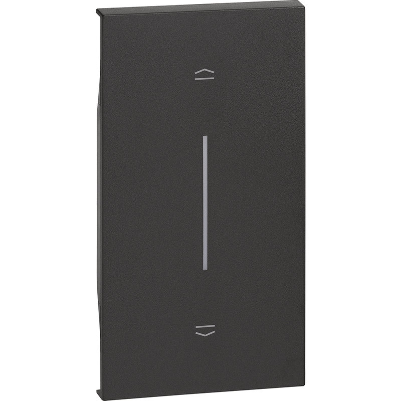 [BTI-BTKG05M2] Bticino BTKG05M2 - Enjoliveur Living Now pour poussoir de volets roulants 2 modules - noir