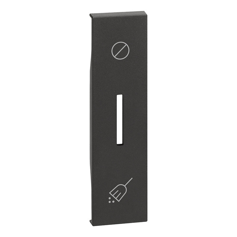 [BTI-BTKG06H] Bticino BTKG06H - Enjoliveur Living Now pour commande indicateur état chambre hotel - noir