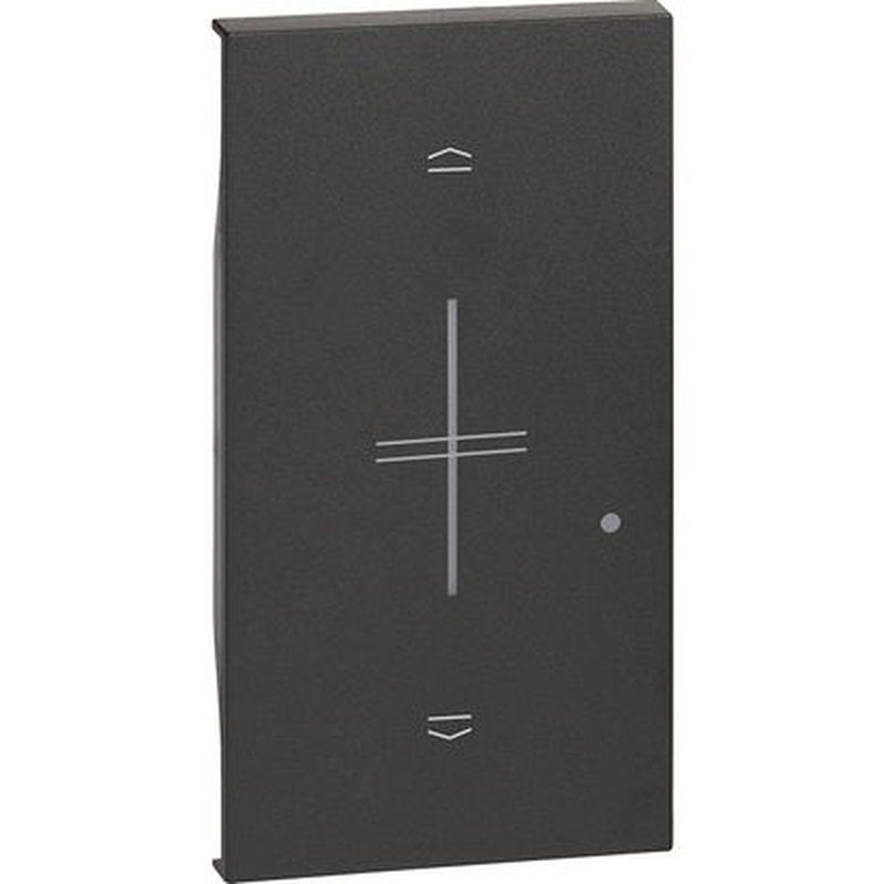 [BTI-BTKG32M2] Bticino BTKG32M2 - Enjoliveur Living Now with Netatmo pour interrupteur de volets 2 modules - noir