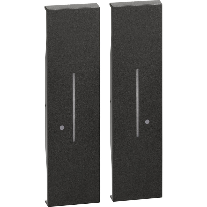 [BTI-BTKG36M2] Bticino BTKG36M2 - Enjoliveur Living Now with Netatmo pour commande sans fil double 2 modules- noir