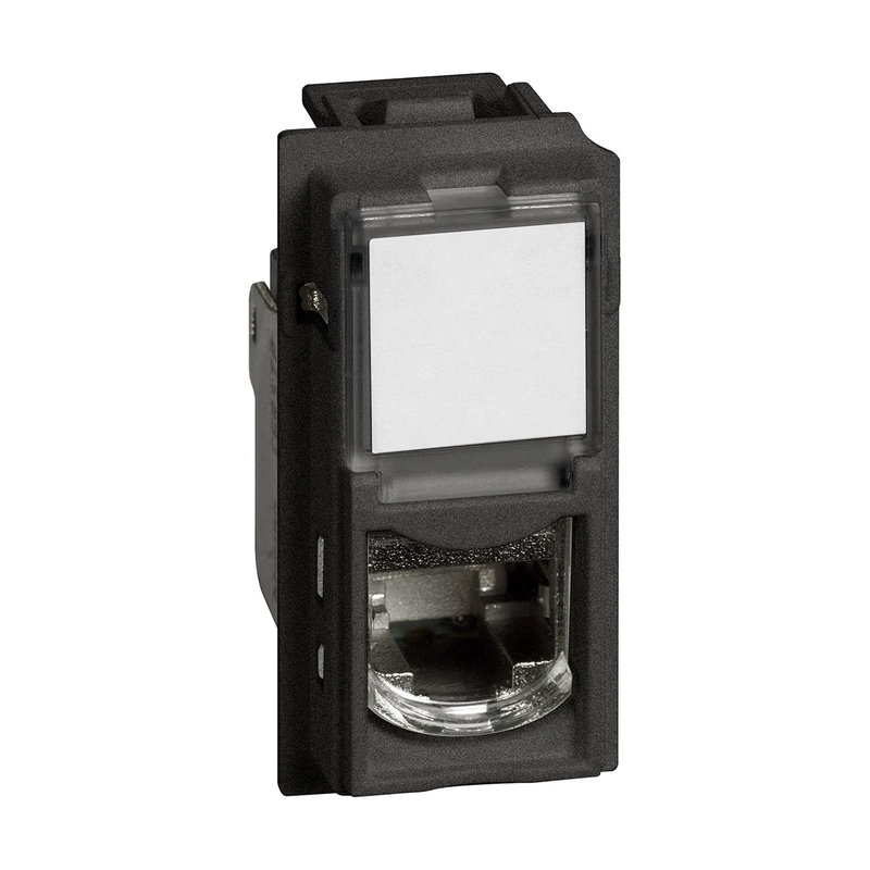 [BTI-BTKG4279C6F] Bticino BTKG4279C6F - Prise RJ45 cat.6 FTP Living Now 1 module - noir
