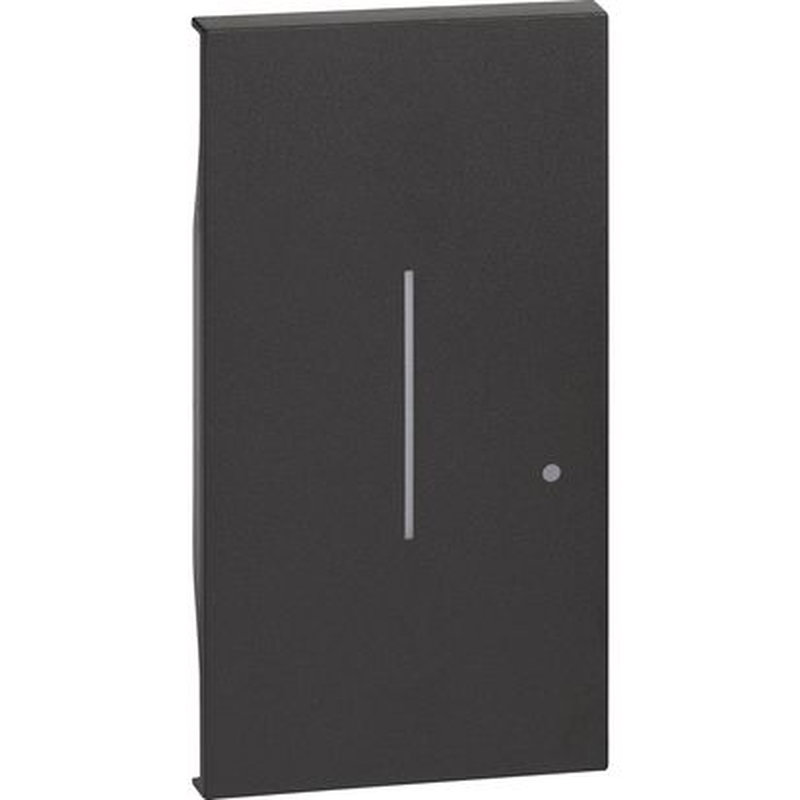 [BTI-BTKG42M2] Bticino BTKG42M2 - Enjoliveur Living Now with Netatmo pour commande éclairage 2 modules - noir
