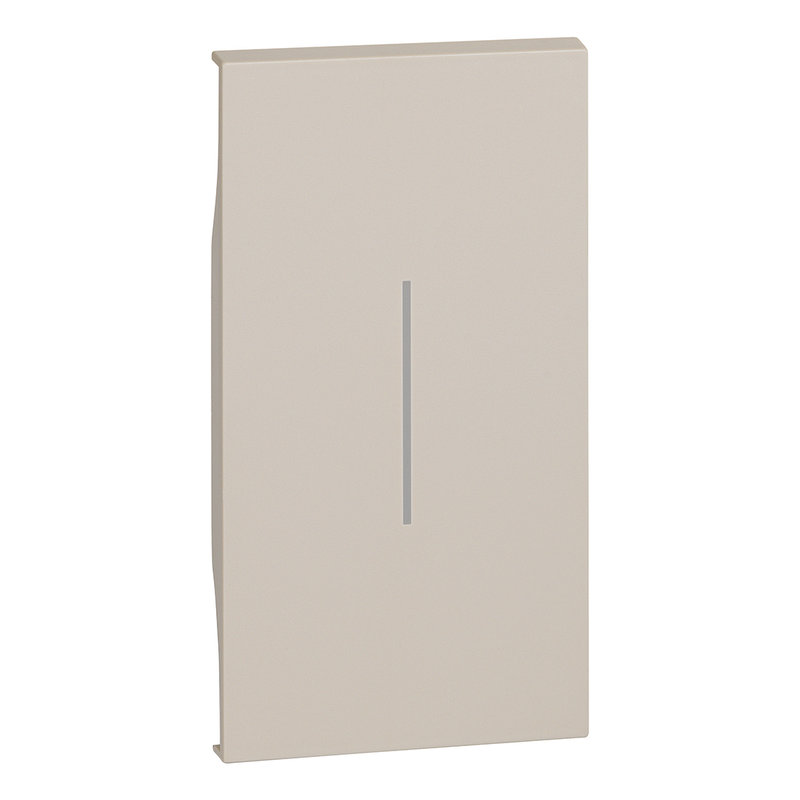 [BTI-BTKM01M2] Bticino BTKM01M2 - Enjoliveur Living Now pour commande d'éclairage 2 modules - sable