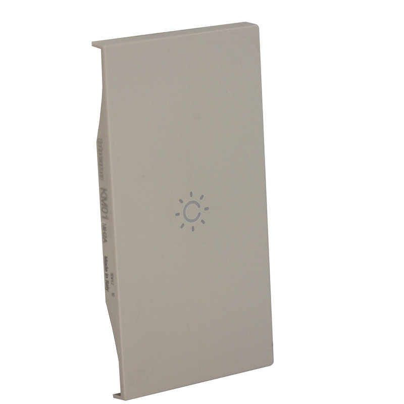 [BTI-BTKM01MH2A] Bticino BTKM01MH2A - Enjoliveur Living Now avec marquage éclairage MyHOME_Up 2 modules - sable