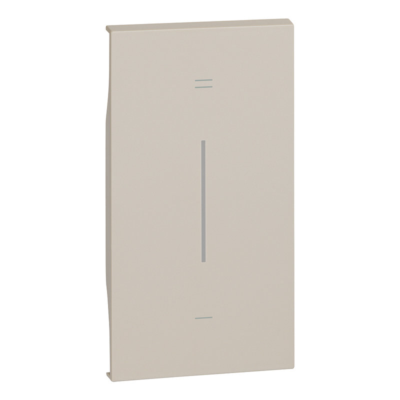 [BTI-BTKM19MH2] Bticino BTKM19MH2 - Enjoliveur Living Now avec marquage +/- MyHOME_Up 2 modules - sable
