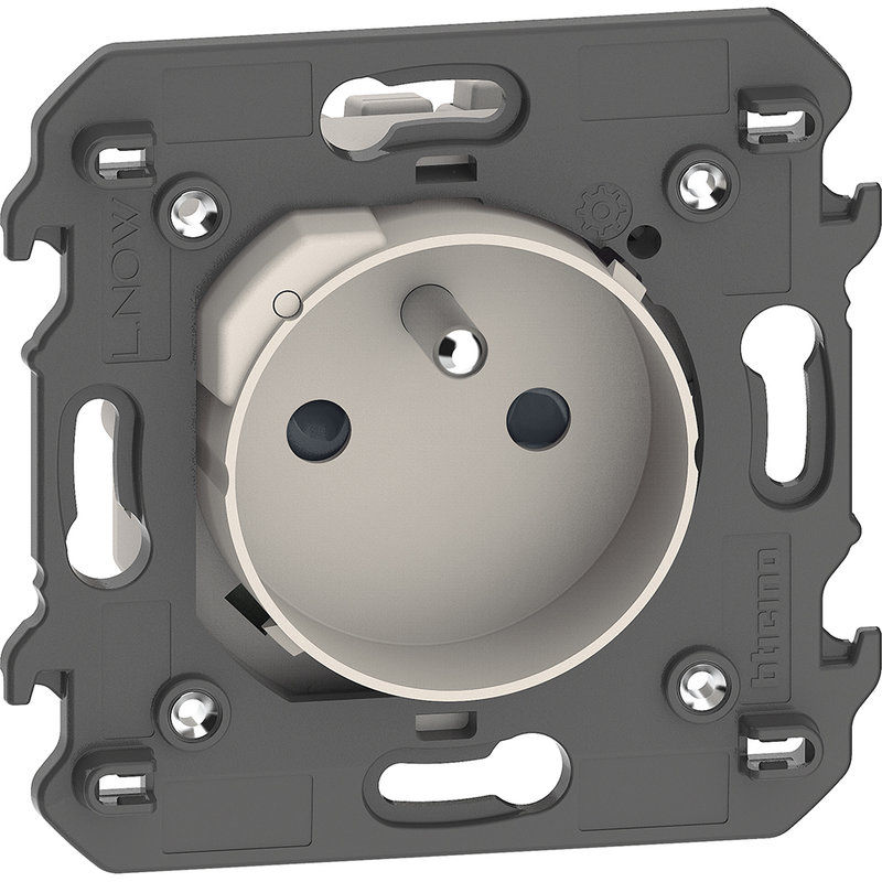 [BTI-BTKM4142AC] Bticino BTKM4142AC - Prise connectée Living Now with Netatmo 2 modules - sable