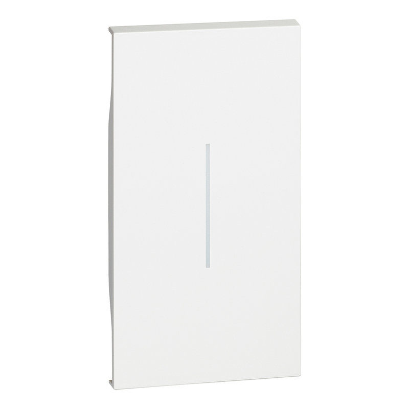 [BTI-BTKW01M2] Bticino BTKW01M2 - Enjoliveur Living Now pour commande d'éclairage 2 modules - blanc