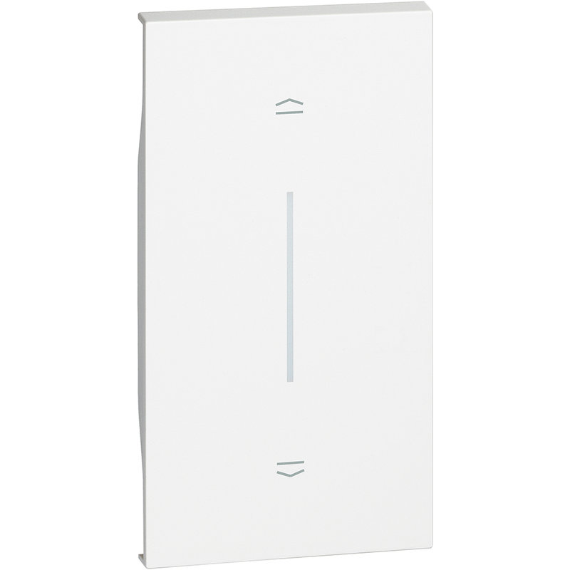 [BTI-BTKW05M2] Bticino BTKW05M2 - Enjoliveur Living Now pour poussoir de volets roulants 2 modules - blanc