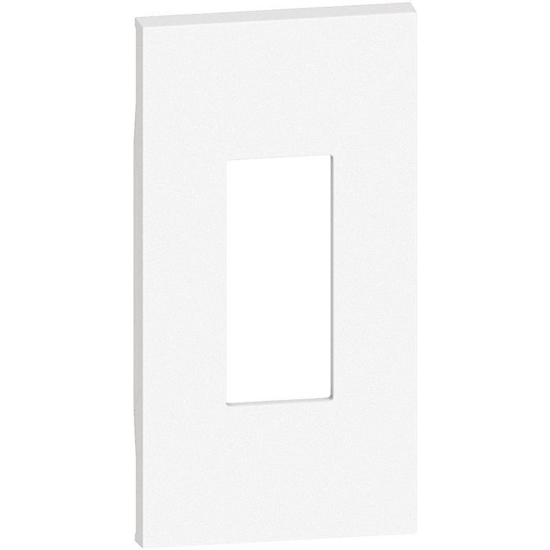 [BTI-BTKW07M2] Bticino BTKW07M2 - Plastron de finition Living Now pour prise RJ45 2 modules - blanc