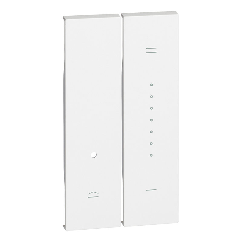 [BTI-BTKW19] Bticino BTKW19 - Enjoliveur Living Now pour variateur 2 modules - blanc
