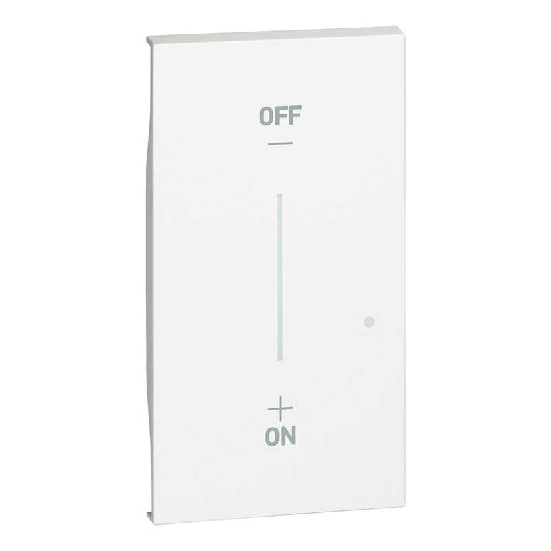 [BTI-BTKW33M2] Bticino BTKW33M2 - Enjoliveur Living Now with Netatmo pour interrupteur variateur 2 modules - blanc