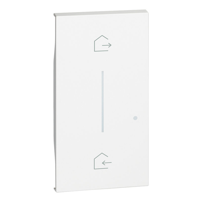 [BTI-BTKW40M2] Bticino BTKW40M2 - Enjoliveur Living Now with Netatmo pour commande départ/arrivée 2 modules -blanc