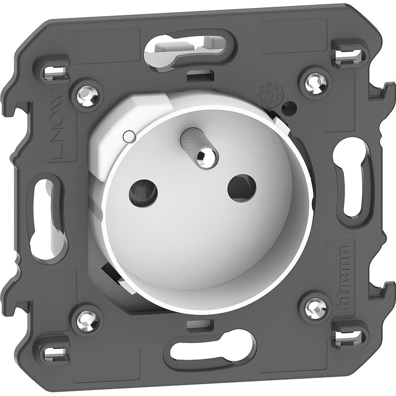 [BTI-BTKW4142AC] Bticino BTKW4142AC - Prise connectée Living Now with Netatmo 2 modules - blanc