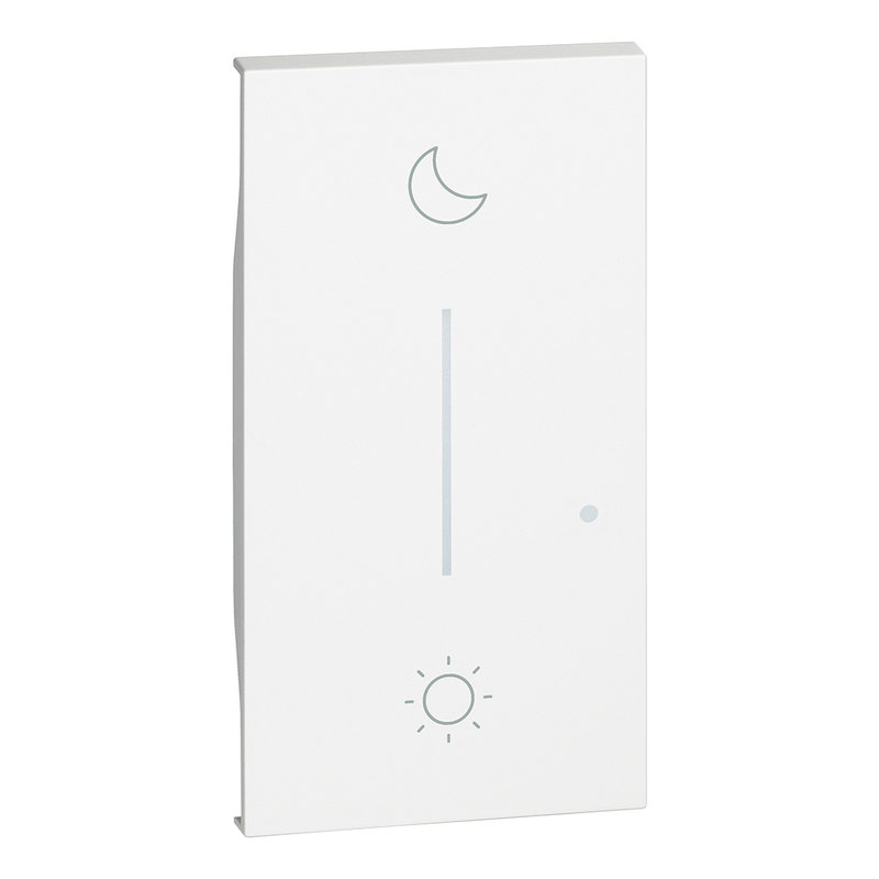 [BTI-BTKW41M2] Bticino BTKW41M2 - Enjoliveur Living Now with Netatmo pour commande lever/coucher 2 modules - blanc