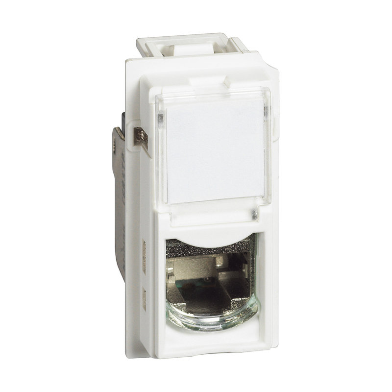 [BTI-BTKW4279C6F] Bticino BTKW4279C6F - Prise RJ45 cat.6 FTP Living Now 1 module - blanc