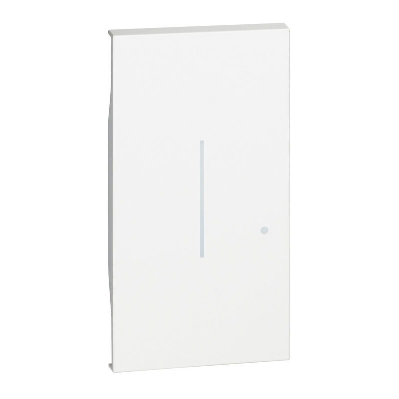 [BTI-BTKW42M2] Bticino BTKW42M2 - Enjoliveur Living Now with Netatmo pour commande éclairage 2 modules - blanc