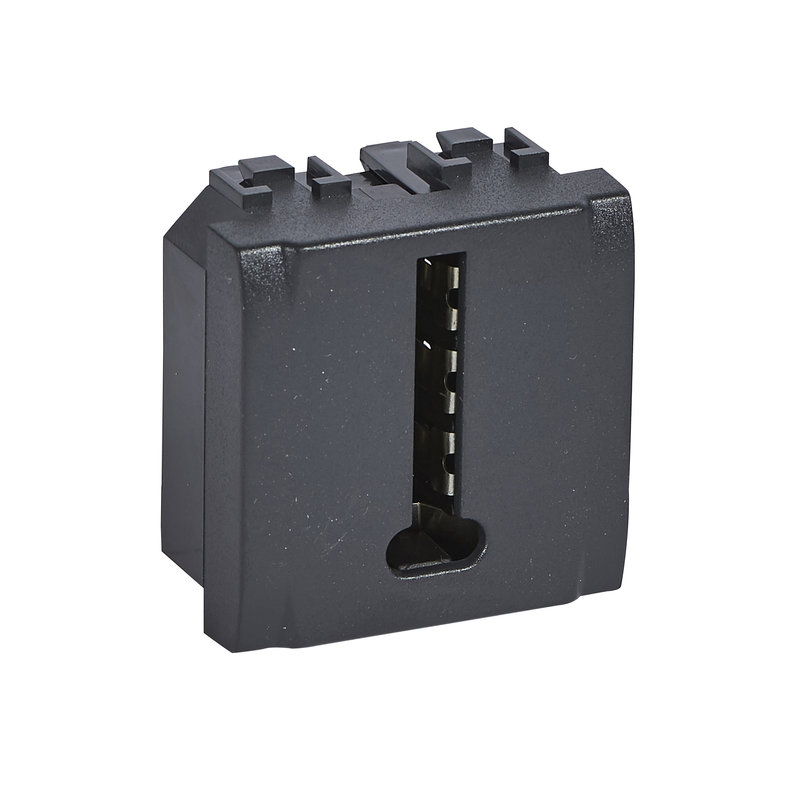 [BTI-L4240] Bticino L4240 - Prise téléphone en T Livinglight - Anthracite - 2 modules