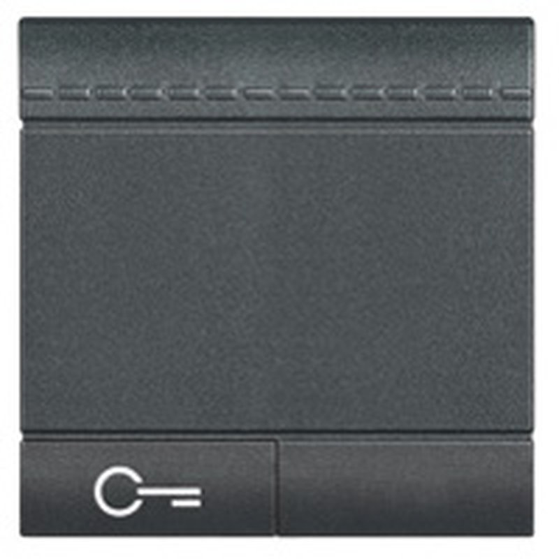 [BTI-L4915M2FN] Bticino L4915M2FN - Manette Livinglight symbole clé 2 modules - anthracite