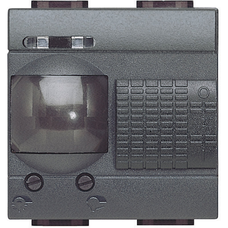 [BTI-L4432] Bticino L4432 - Détecteur 3 fils avec neutre avec dérogation Livinglight 2 modules - Anthracite