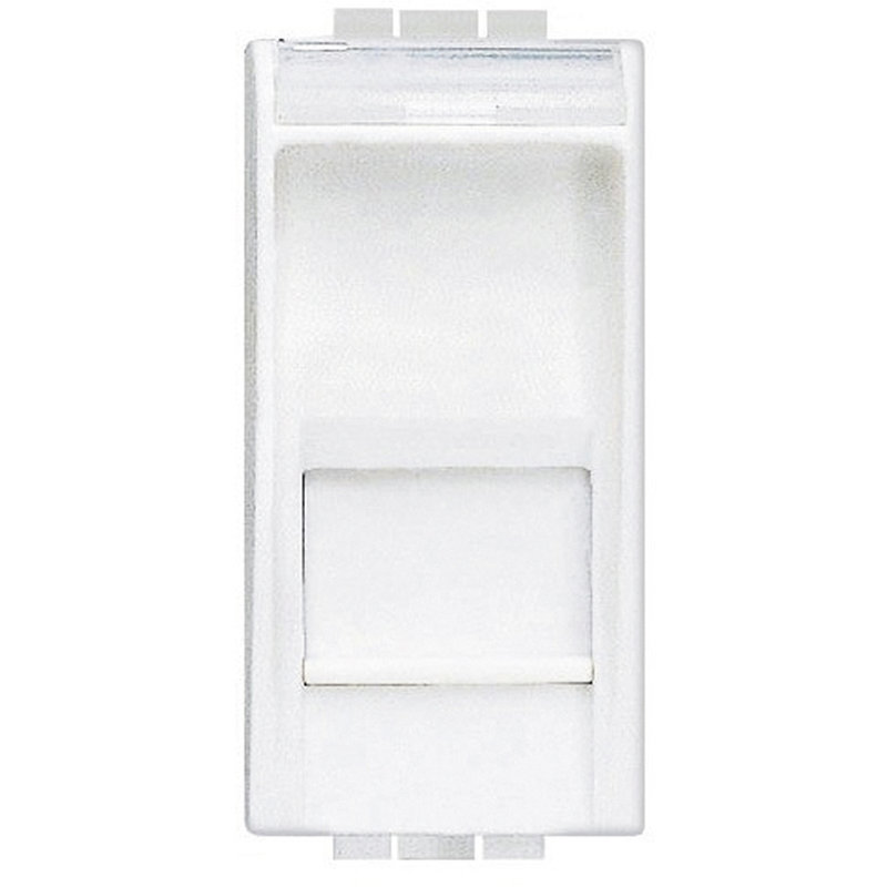[BTI-N4279C6S] Bticino N4279C6S - Prise RJ45 Livinglight catégorie 6 STP - Blanc - 1 module