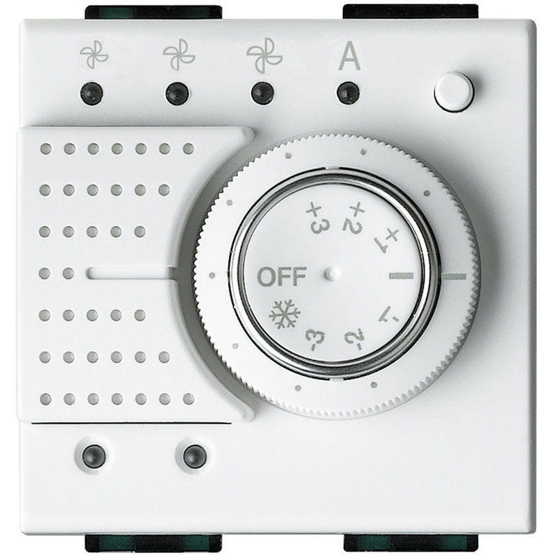 [BTI-N4692FAN] Bticino N4692FAN - Sonde avec commande pour ventilo-convecteur Livinglight BUS - blanc