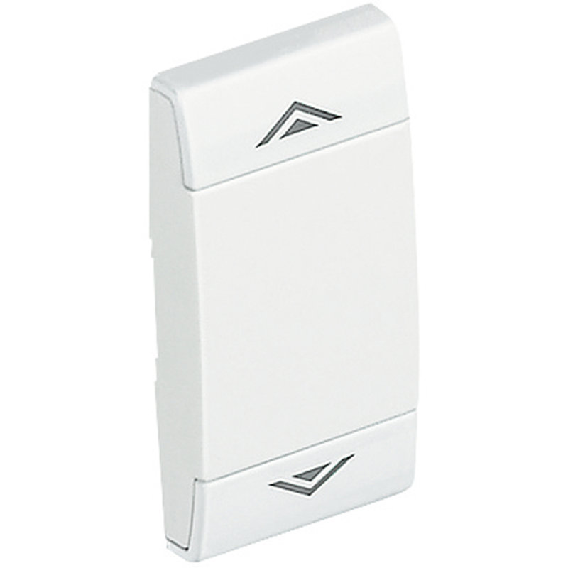 [BTI-N4911AHN] Bticino N4911AHN - Manette Livinglight symbole montée et descente 1 module - blanc