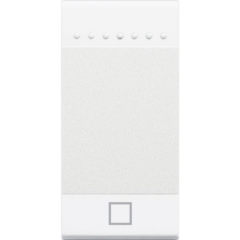 [BTI-N4915AEN] Bticino N4915AEN - Manette Livinglight symbole STOP 1 module - blanc