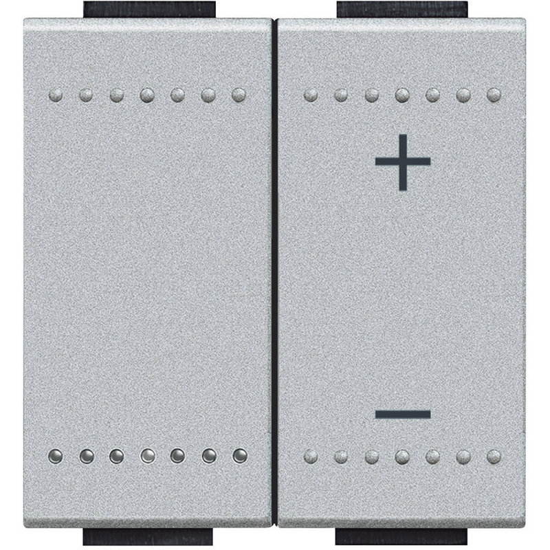 [BTI-NT4411N] Bticino NT4411N - Variateur toutes lampes 2 fils sans neutre Livinglight - Tech - 2 modules